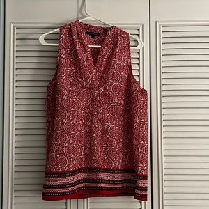 Anne Carson Sleeveless Dress Shirt